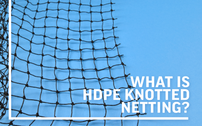 A Guide to Installing High-Density Polyethylene (HDPE) Knotted Netting
